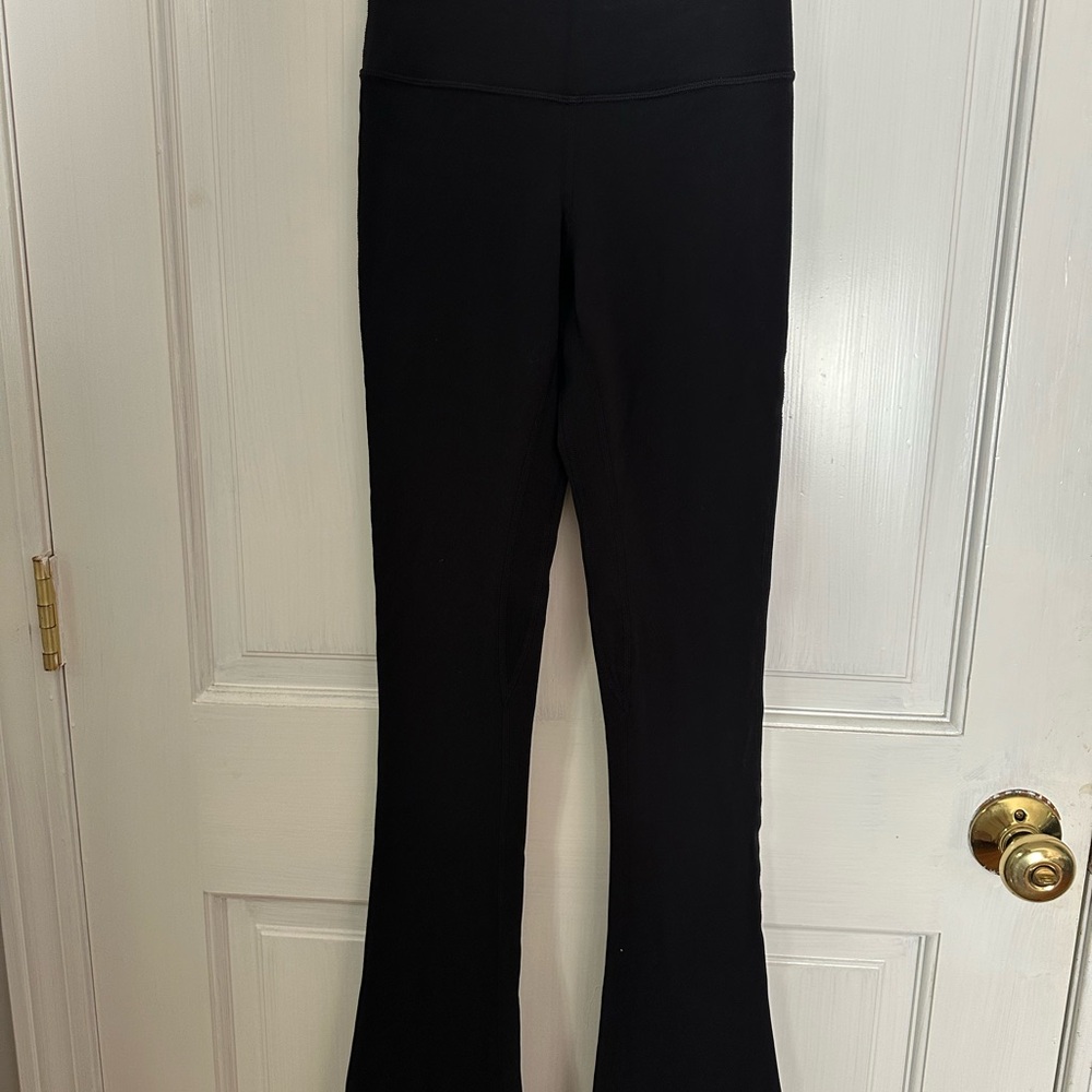 lululemon athletica Black High-Rise Flare Leggings